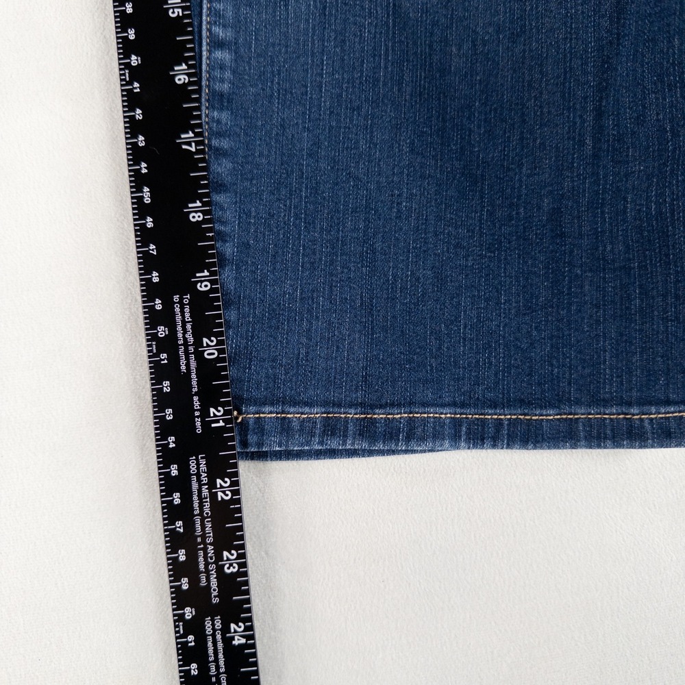 Torrid Womens Crop Bombshell Skinny Jeans Plus Sz 24 Blue Premium Stretch Denim - Picture 7 of 10